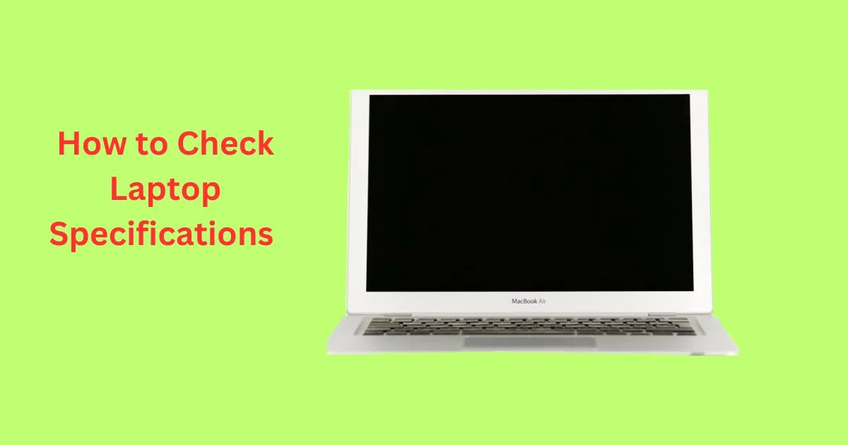 How to Check Laptop Specifications Shortcut Key (2024)